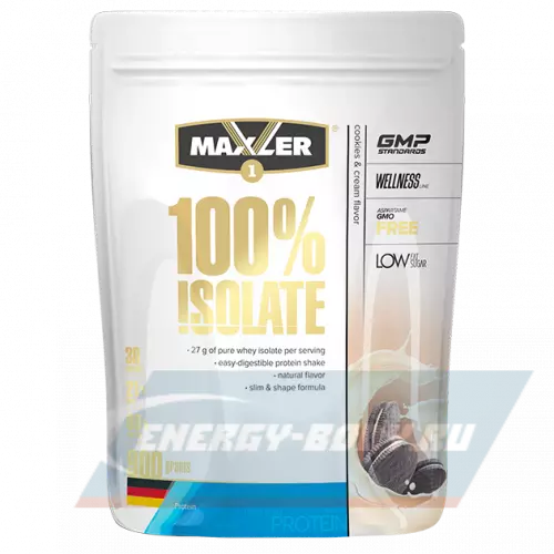  MAXLER 100% Isolate Печенье с Кремом, 900 г