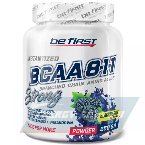 ВСАА Be First BCAA 8:1:1 Instantized powder Ежевика, 250 г