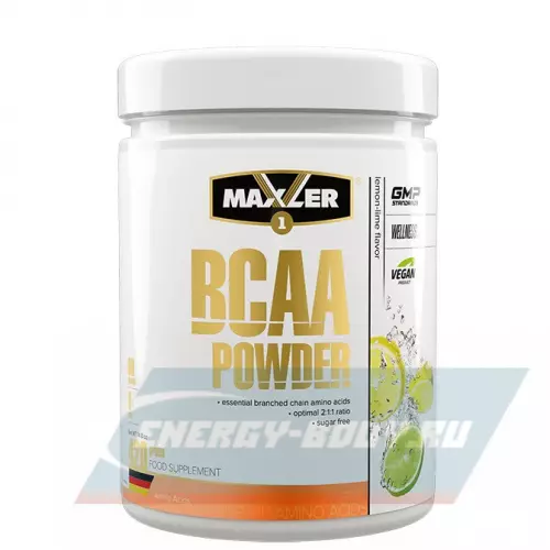 ВСАА MAXLER BCAA Powder 2:1:1 Sugar Free EU Лимон - Лайм, 420 г