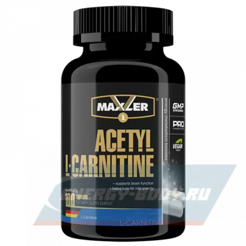 L-Карнитин MAXLER Acetyl L-Carnitine Нейтральный, 100 капсул