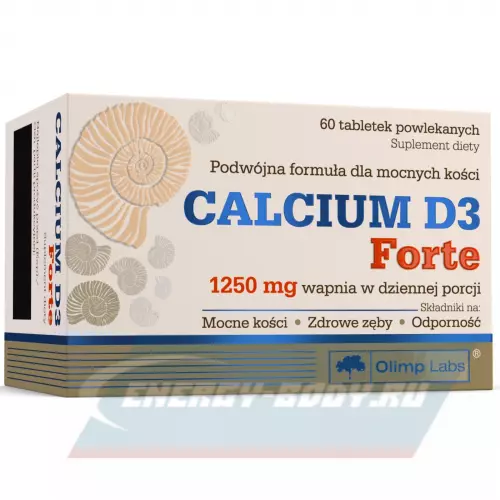 Минералы OLIMP Calcium D3 Forte 60 таблеток