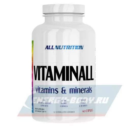  All Nutrition VITAMINALL Vitamins & Minerals 60 капсул