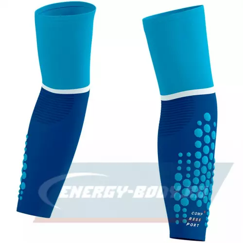  Compressport Рукава ArmForce Ultralight Estate Blue/Hawaiian Ocean T3