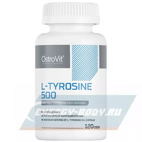 Аминокислотны OstroVit L-Tyrosine 500 120 капсул