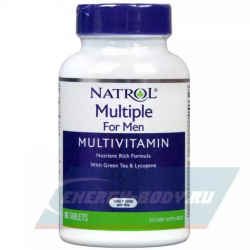 Витамины для мужчин Natrol Multiple for Men Multivitamin 90 таблеток, Нейтральный
