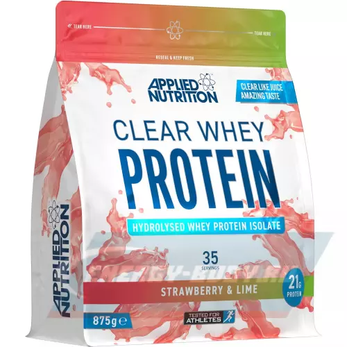  Applied Nutrition Clear Whey Protein Клубника и Лайм, 875 г