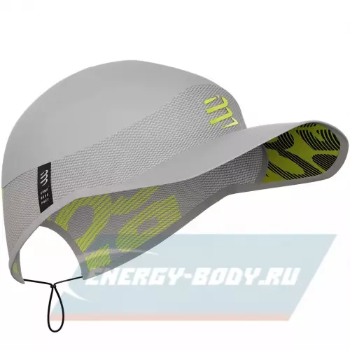  Compressport Pro Racing Cap Серый/Лайм 