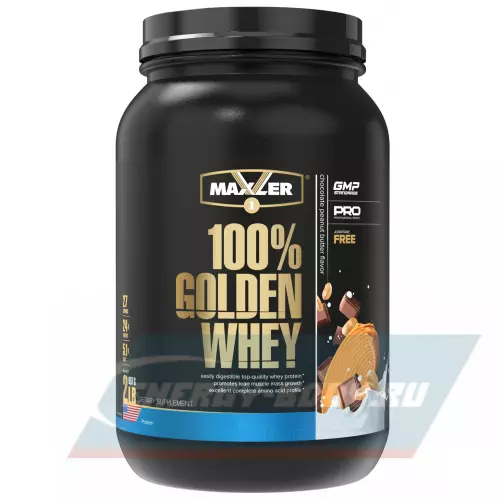  MAXLER 100% Golden Whey Шоколадно-Арахисовая паста, 910 г