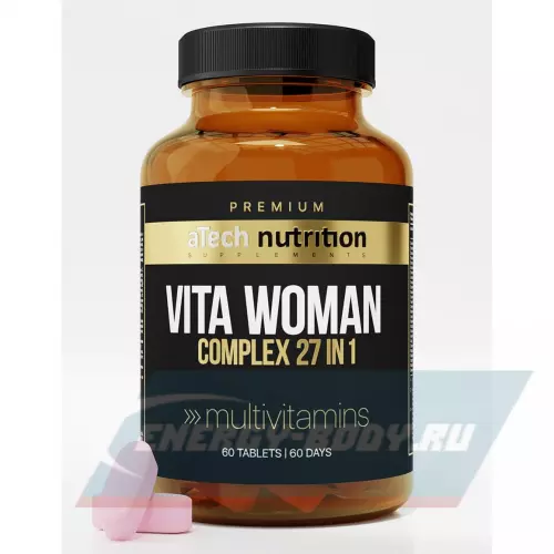 aTech Nutrition Vita Woman Premium Нейтральный, 60 таблеток