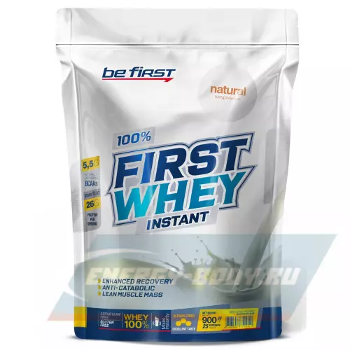  Be First First Whey Instant (сывороточный протеин) Натуральный, 900 г
