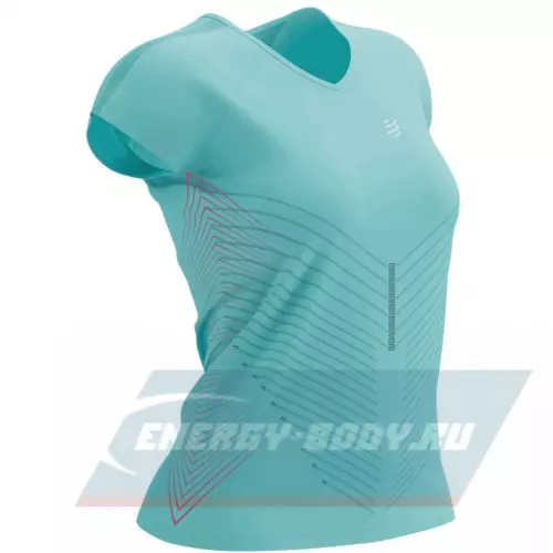  Compressport Футболка Женская Performance Aqua Hot Pink XS