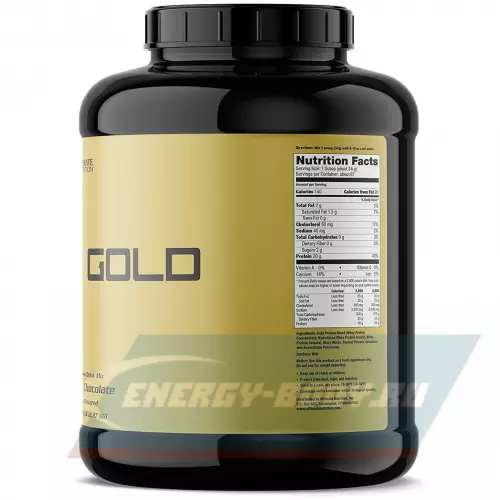  Ultimate Nutrition Whey Gold Шоколад, 2270 г