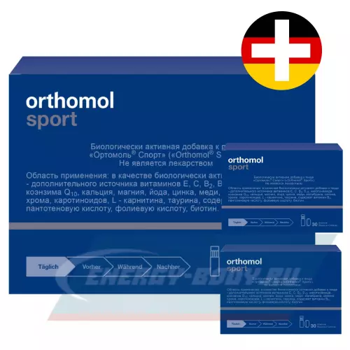  Orthomol Orthomol Sport x3 (таурин) (жидкость+таблетки) Нейтральный, курс 90 дней