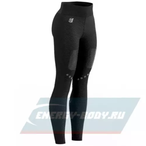  Compressport Тайтсы Женские Winter Trail Under Control Черный XL