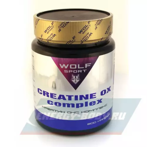  WolfSport CREATINE OX COMPLEX Нейтральный, 200 капсул