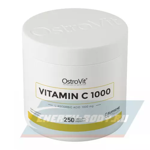  OstroVit Vitamin C 1000 mg caps 250 капсул