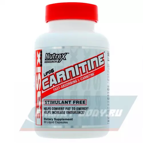 L-Карнитин NUTREX Lipo-6 Carnitine 60 капсул