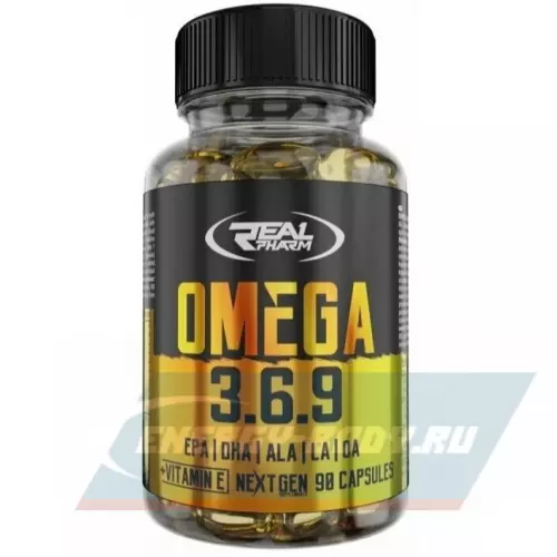 Omega 3 Real Pharm Omega 3-6-9 90 капсул