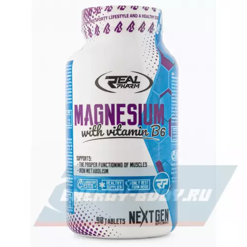  Real Pharm Magnesium+B6 90 таблеток