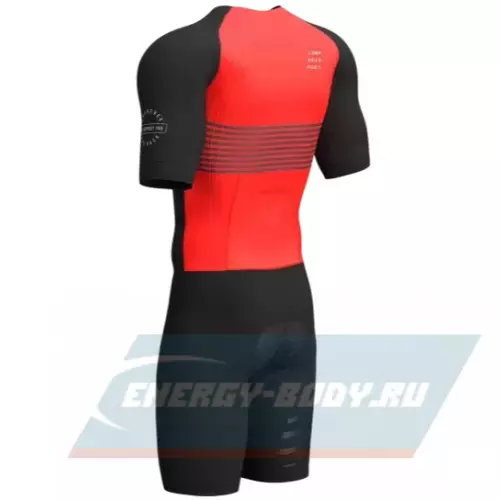  Compressport Aero SS Trisuit Черный/Красный L