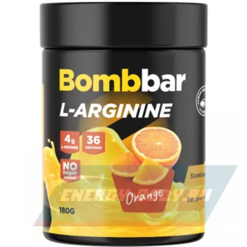 Аминокислотны Bombbar Аргинин Pro Апельсин, 180 г