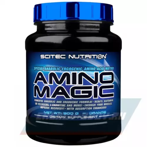 Аминокислотны Scitec Nutrition Amino Magic Апельсин, 500 г