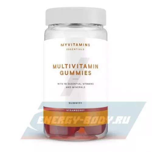 Myprotein Multivitamin Gummies Клубника, 30 жевательных конфет
