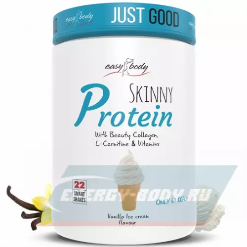  QNT Skinny Protein Ванильное мороженое, 450 г