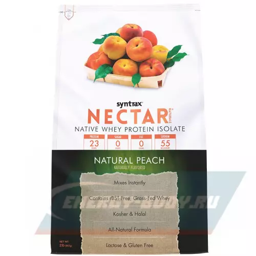  SYNTRAX Nectar Naturals Персик, 907 г