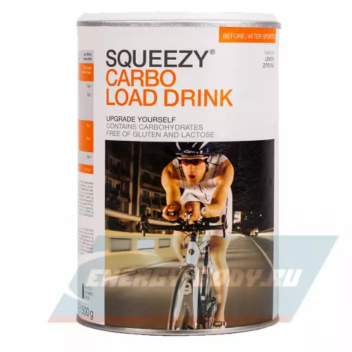  SQUEEZY CARBO LOAD DRINK Лимон, 500 г
