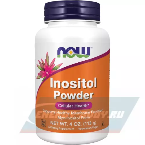  NOW FOODS Inositol Pure Power Витамин B8 Натуральный, 113 г