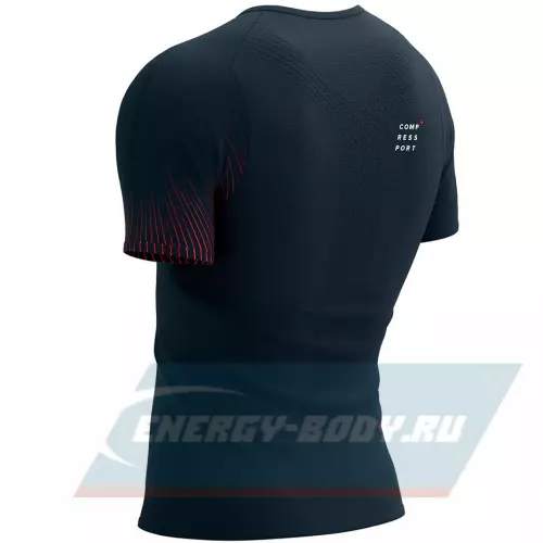  Compressport Футболка Performance Autumn Glory/Hawaiian Ocean M