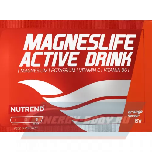  NUTREND MagnesLife Active Drink Апельсин, 15 г