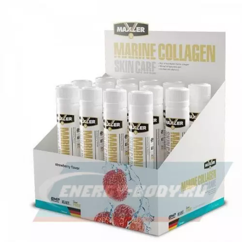 COLLAGEN MAXLER Marine Collagen Skin Care Клубника, 14 x 25 мл