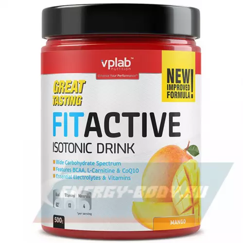 VP Laboratory FITACTIVE ISOTONIC DRINK Манго, 500 г