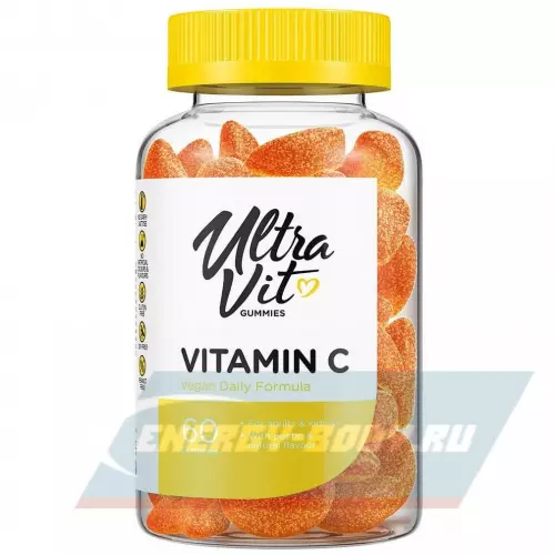  UltraVit UltraVit Gummies Vitamin C 375mg 60 жевательных таблеток