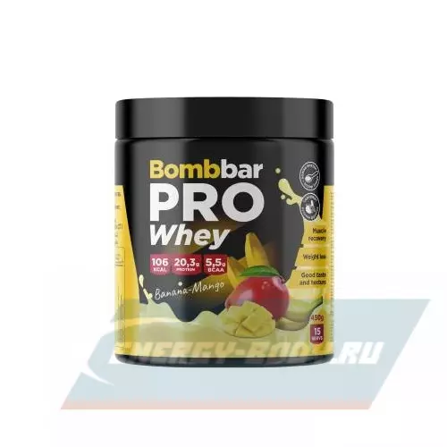  Bombbar Whey Protein Pro Банан-манго, 450 г