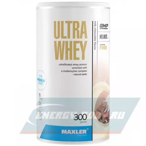  MAXLER Ultra Whey Молочный шоколад, 300 г