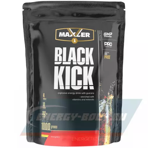 Энергетик MAXLER Black Kick Кола, 1000 г