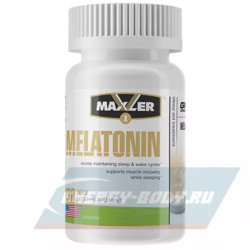  MAXLER Melatonin Нейтральный, 120 таблеток