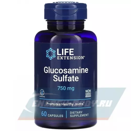 Суставы, связки Life Extension Glucosamine Sulfate 60 капсул