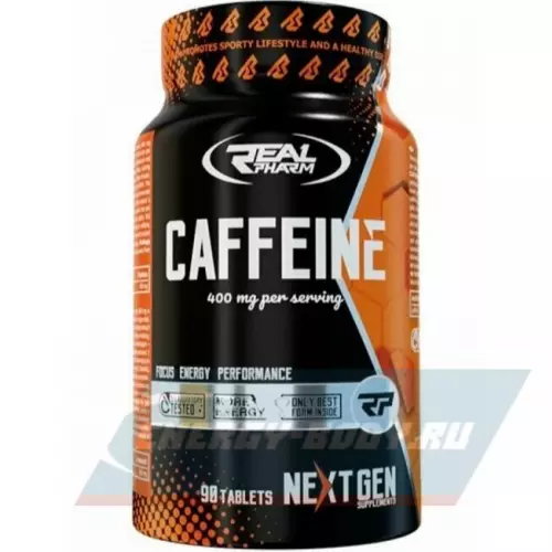 Энергетик Real Pharm Caffeine 90 таблеток