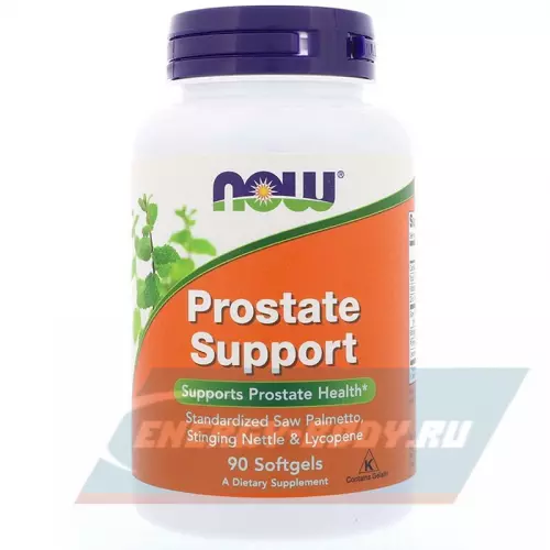  NOW FOODS Prostate Support – ПростЭйд Нейтральный, 90 гелевых капсул