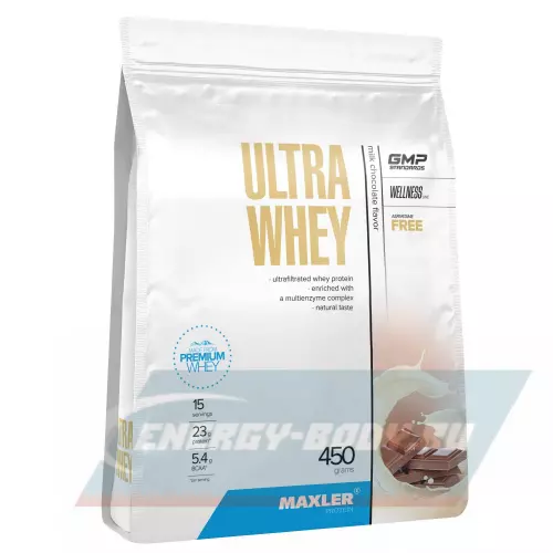  MAXLER Ultra Whey Молочный шоколад, 450 г