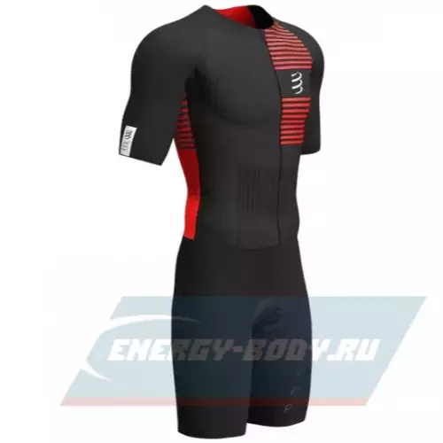  Compressport Aero SS Trisuit Черный/Красный L