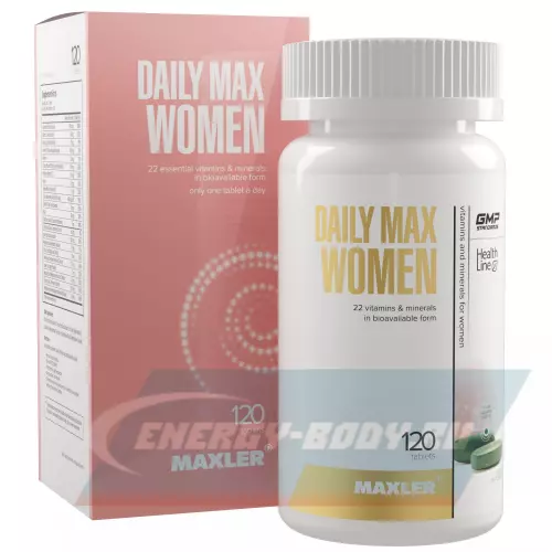  MAXLER Daily Max Women 120 таблеток