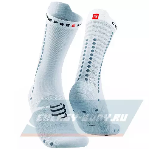  Compressport Носки Bike Ultralight V4 - White/Grey T2