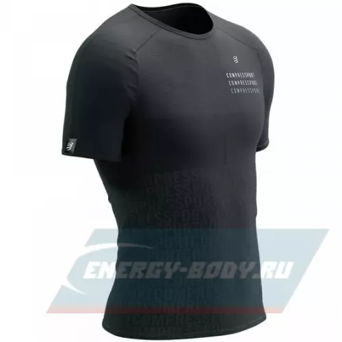  Compressport Футболка Performance Black/White XL