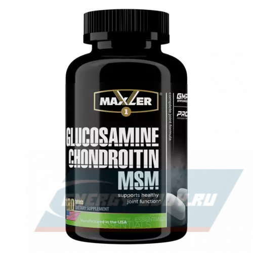 Суставы, связки MAXLER Glucosamine Chondroitin MSM (USA) Нейтральный, 180 таблеток
