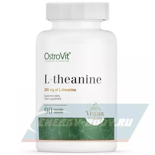 Аминокислотны OstroVit L-Theanine 90 капсул